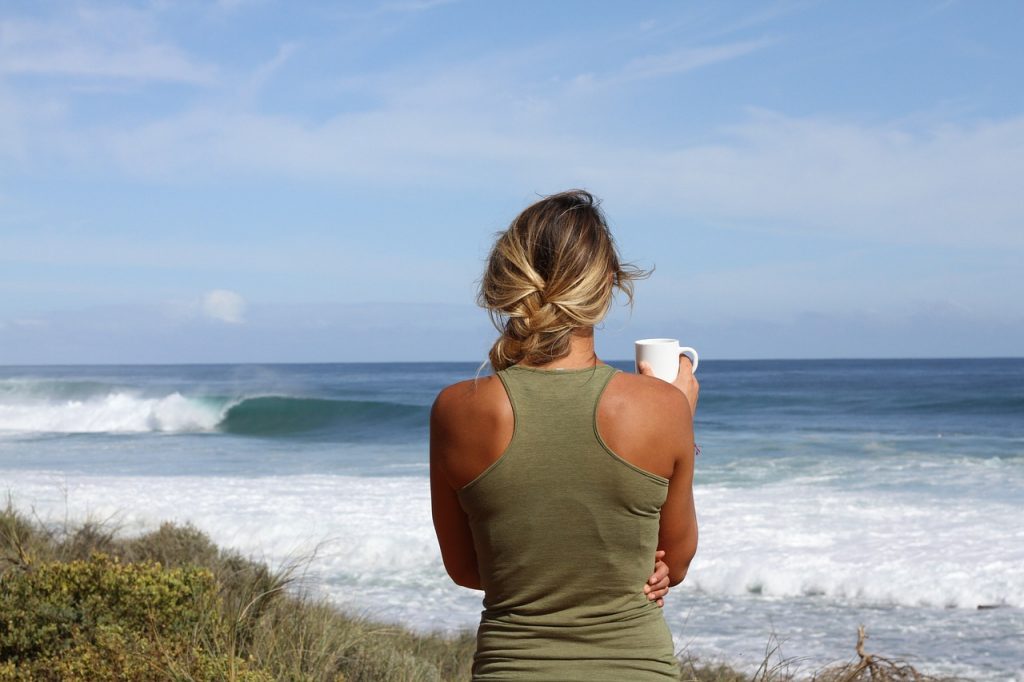 coffee on the beach