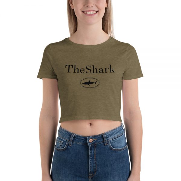 The Shark Women’s Crop Tee - Image 3