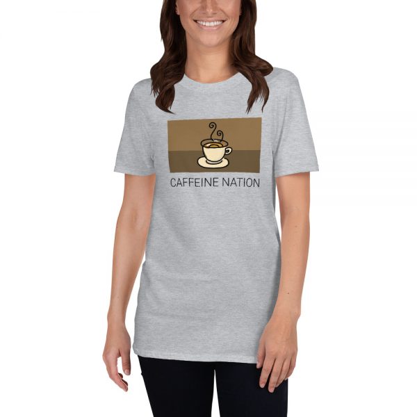 Caffeine Nation Short-Sleeve Unisex T-Shirt - Image 4