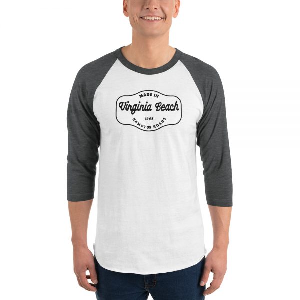 Virginia Beach 3/4 sleeve raglan shirt - Image 5