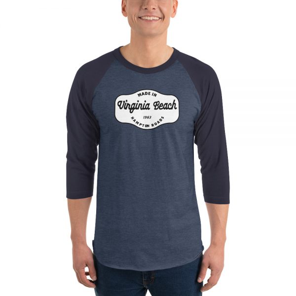 Virginia Beach 3/4 sleeve raglan shirt - Image 8