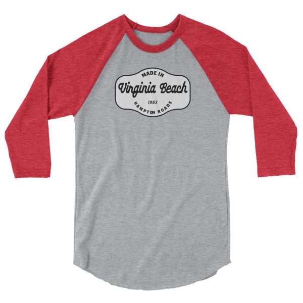 Virginia Beach 3/4 sleeve raglan shirt - Image 2