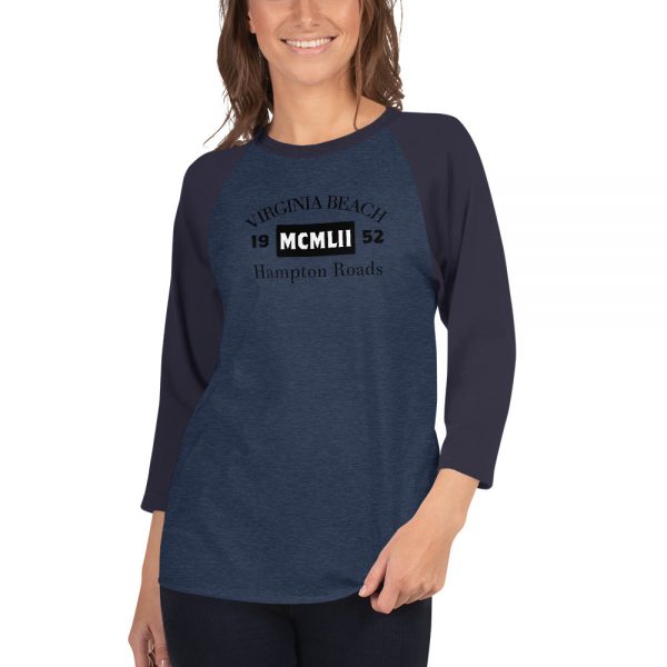 Virginia Beach 3/4 sleeve raglan shirt - Image 7