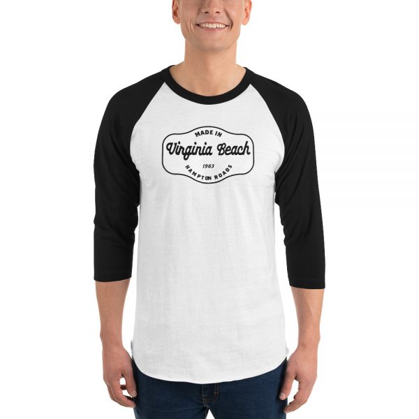 Virginia Beach 3/4 sleeve raglan shirt - Image 4