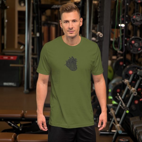 Heart Short-Sleeve Unisex T-Shirt 2 - Image 4