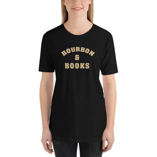 Bourbon & Books Short-Sleeve Unisex T-Shirt 2 - Image 3