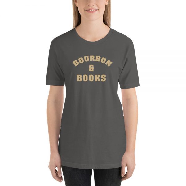 Bourbon & Books Short-Sleeve Unisex T-Shirt 2 - Image 4