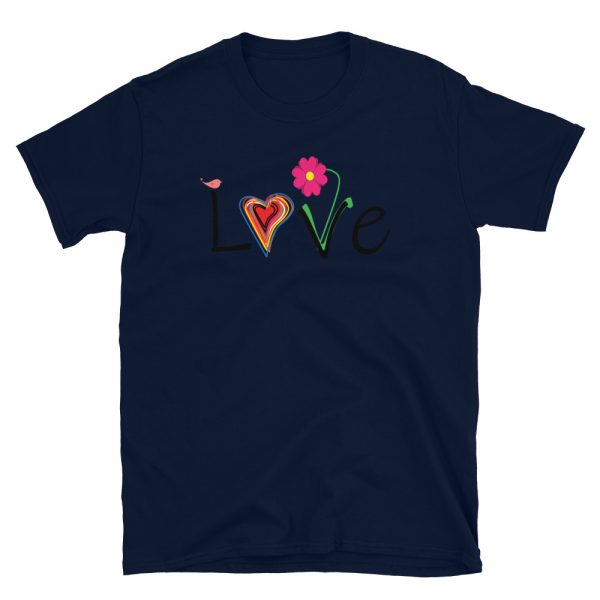 Love Bird Short-Sleeve Unisex T-Shirt - Image 4