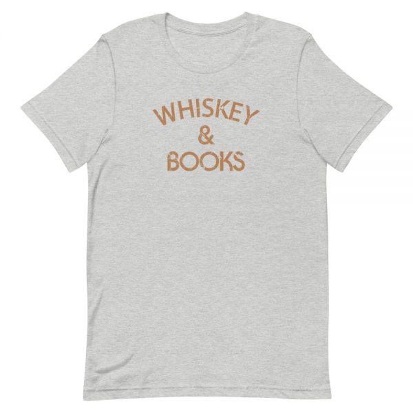 Whiskey & Books Short-Sleeve Unisex T-Shirt - Image 8